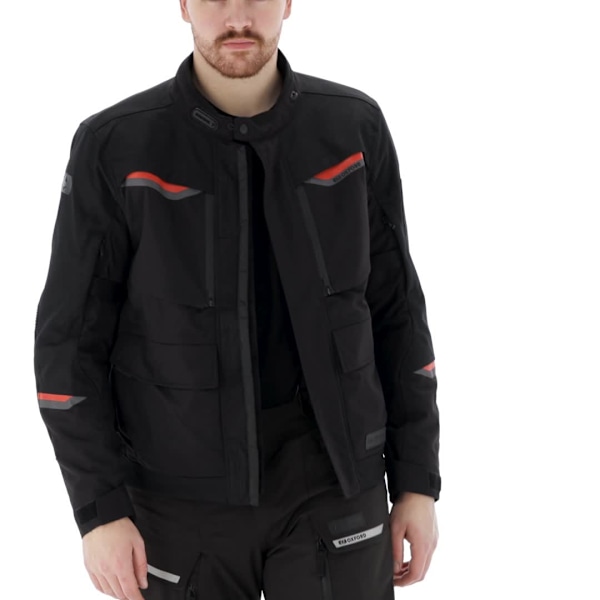 Oxford Mondial 2.0 Textile Jacket - Tech Black - FREE UK DELIVERY